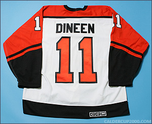 1993-1994 game worn Kevin Dineen Philadelphia Flyers jersey