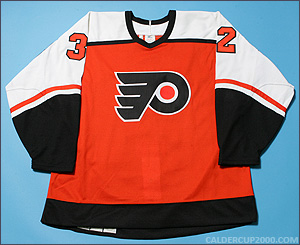 1993-1994 game worn Chris Winnes Philadelphia Flyers jersey