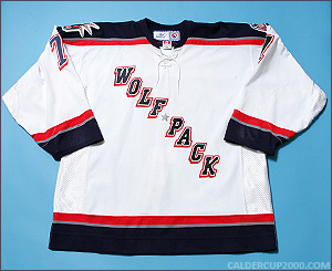 2006-2007 game worn Martin Richter Hartford Wolf Pack jersey