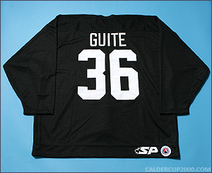 2003-2005 game worn Ben Guite Binghamton Senators jersey