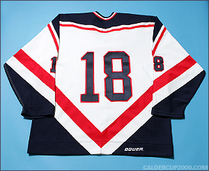 2000-2001 game worn Anthony Switek Uconn Huskies jersey
