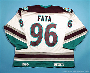 1997-1998 game worn Rico Fata London Knights jersey