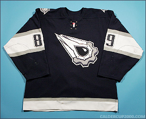 2002-2003 game worn Mike Comrie Edmonton Oilers jersey