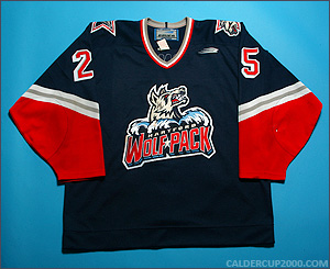 1998-1999 game worn Stefan Cherneski Hartford Wolf Pack jersey