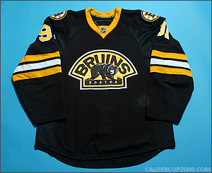 2008-2009 game worn Marc Savard Boston Bruins jersey