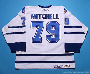 2006-2007 game worn John Mitchell Toronto Marlies jersey