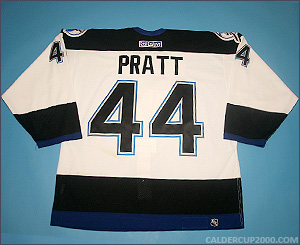 2002-2003 game worn Nolan Pratt Tampa Bay Lightning jersey