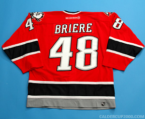 2003-2004 game worn Daniel Briere Buffalo Sabres jersey