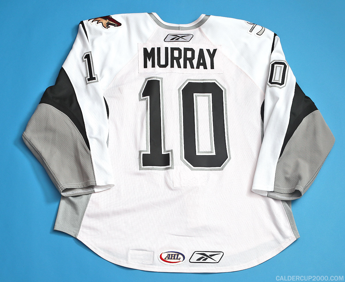 2008-2009 game worn Garth Murray San Antonio Rampage jersey