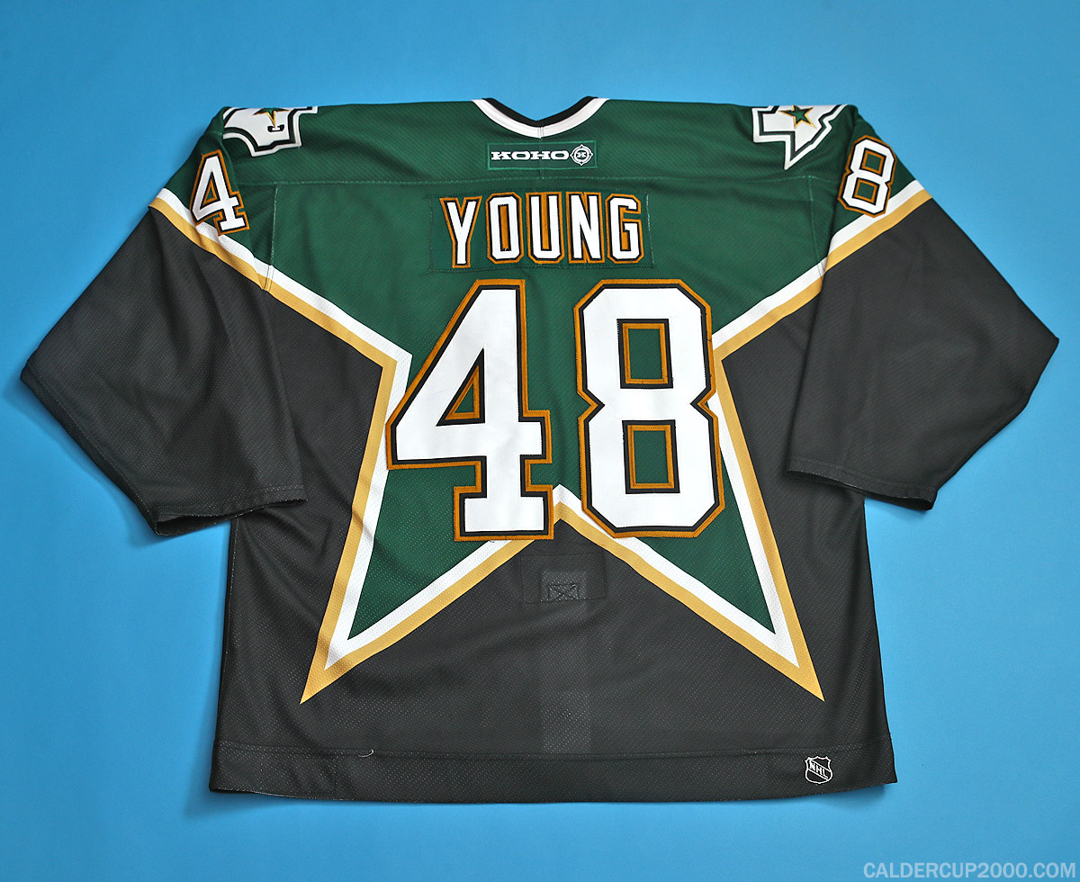 2003-2004 game worn Scott Young Dallas Stars jersey