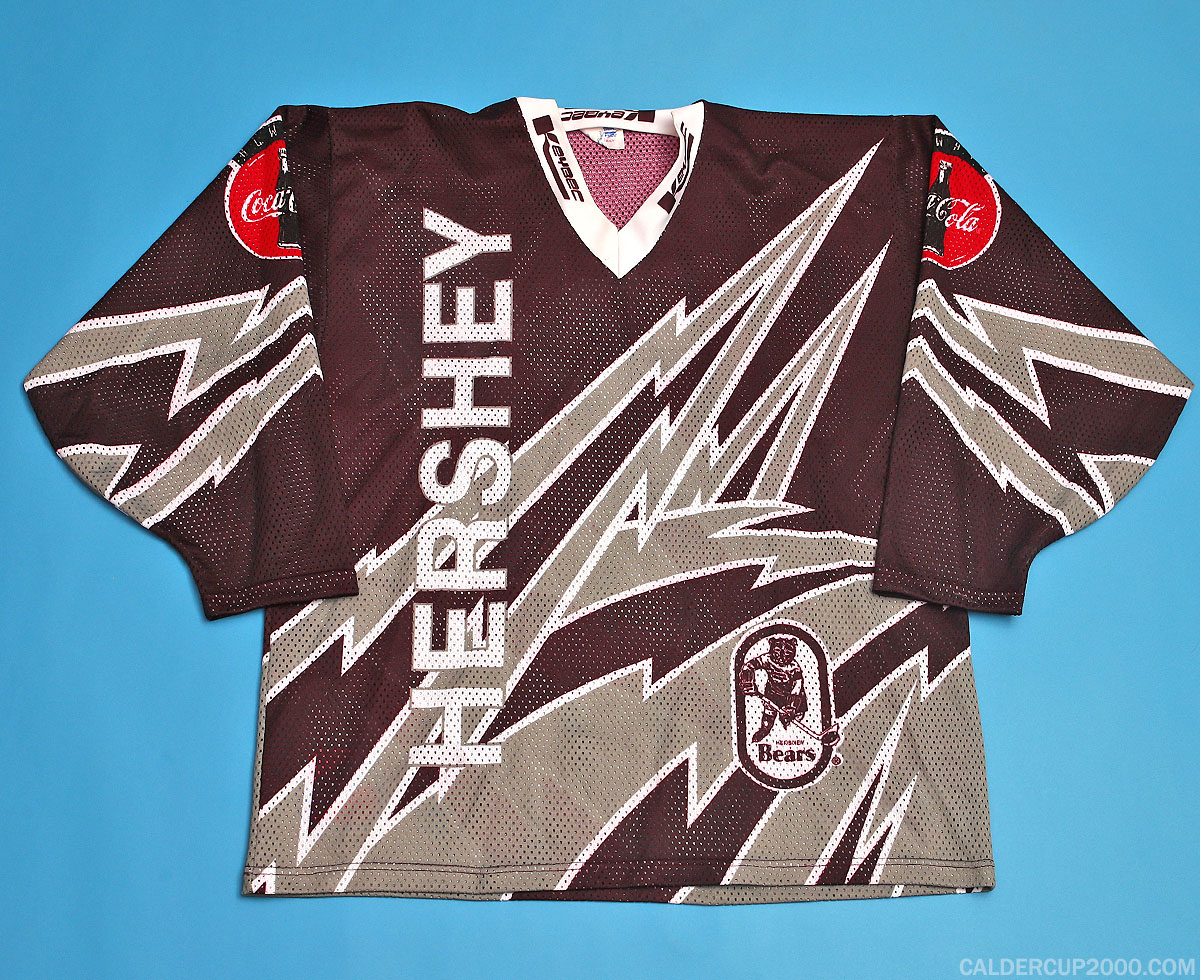 1994-1995 game worn Ryan Sittler Hershey Bears jersey