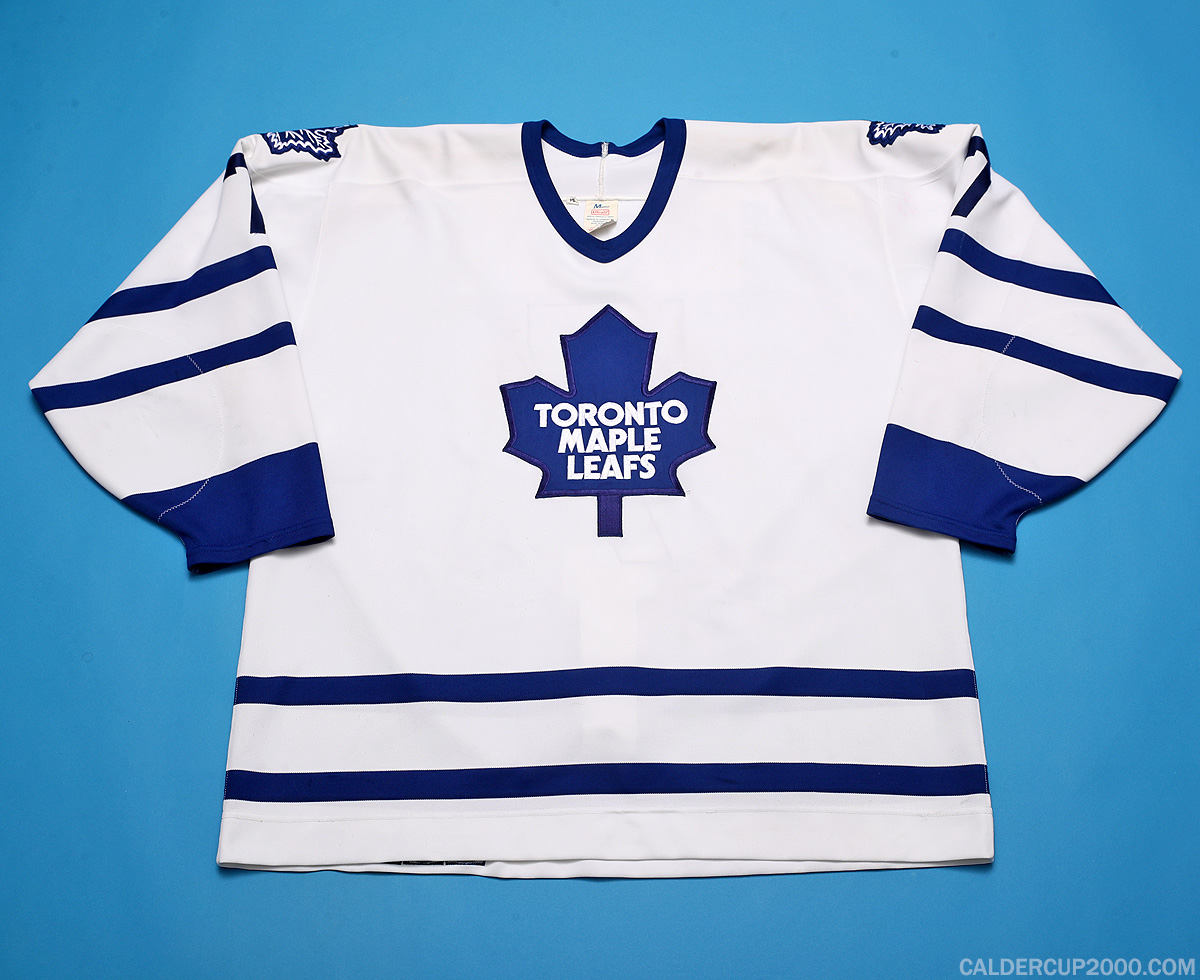 1994-1995 game worn Mike Ridley Toronto Maple Leafs jersey