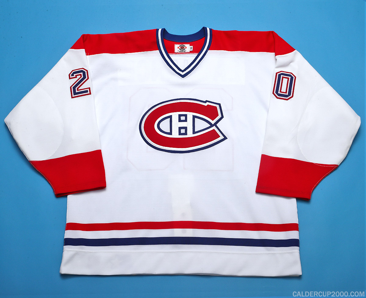 1998-1999 game worn Scott Lachance Montreal Canadiens jersey