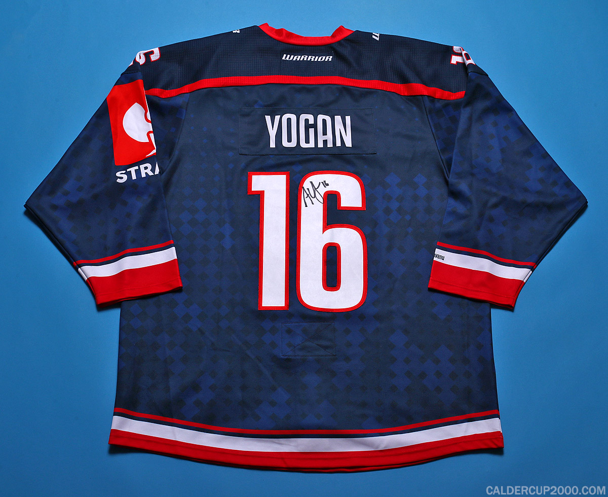 2021 game worn Andrew Yogan HC Slovan Bratislava jersey