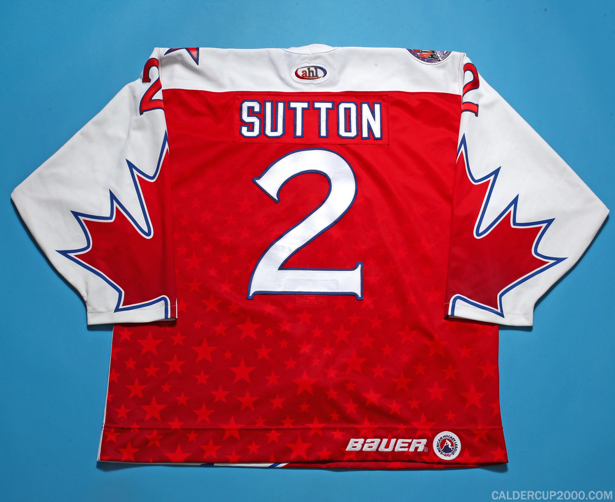 1999 game worn Ken Sutton Canada AHL All Stars jersey