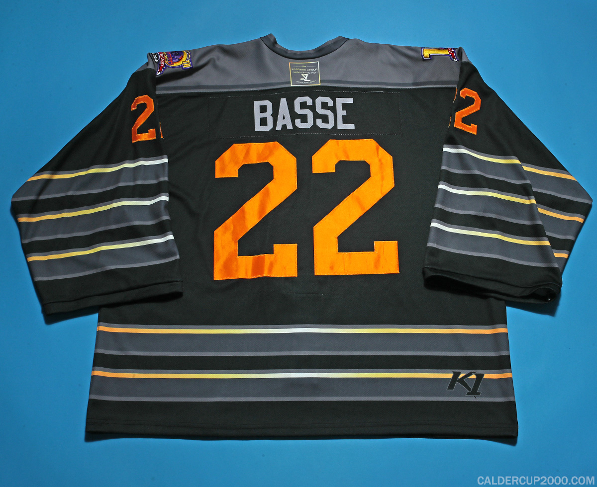 2019-2020 game worn Dominic Basse Youngstown Phantoms jersey