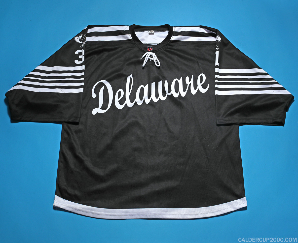 2022-2023 game worn Makar Sokolov Delaware Thunder jersey