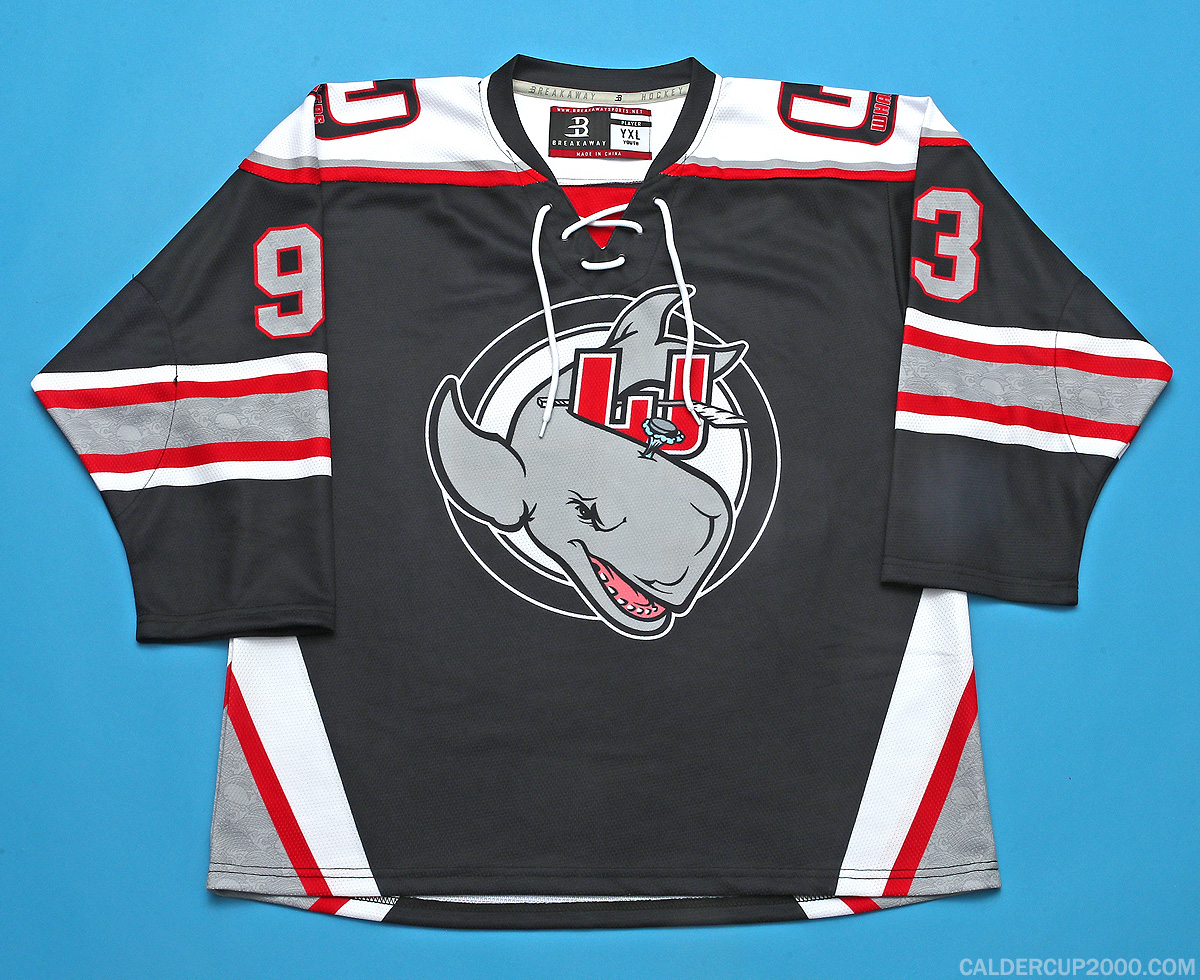 2023-2024 game worn Emmet Rutsch Whalers Youth Hockey jersey