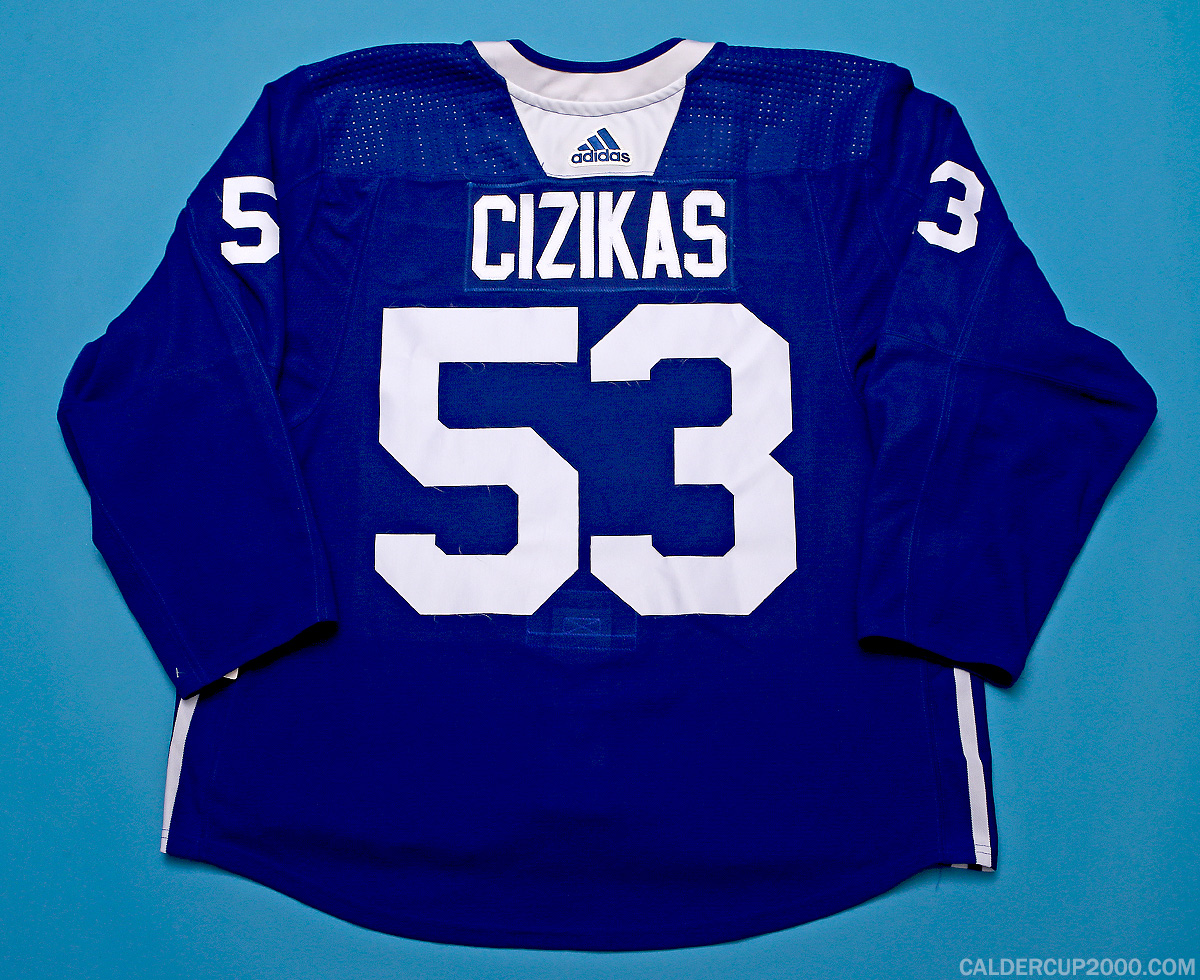2019 game worn Casey Cizikas New York Islanders jersey