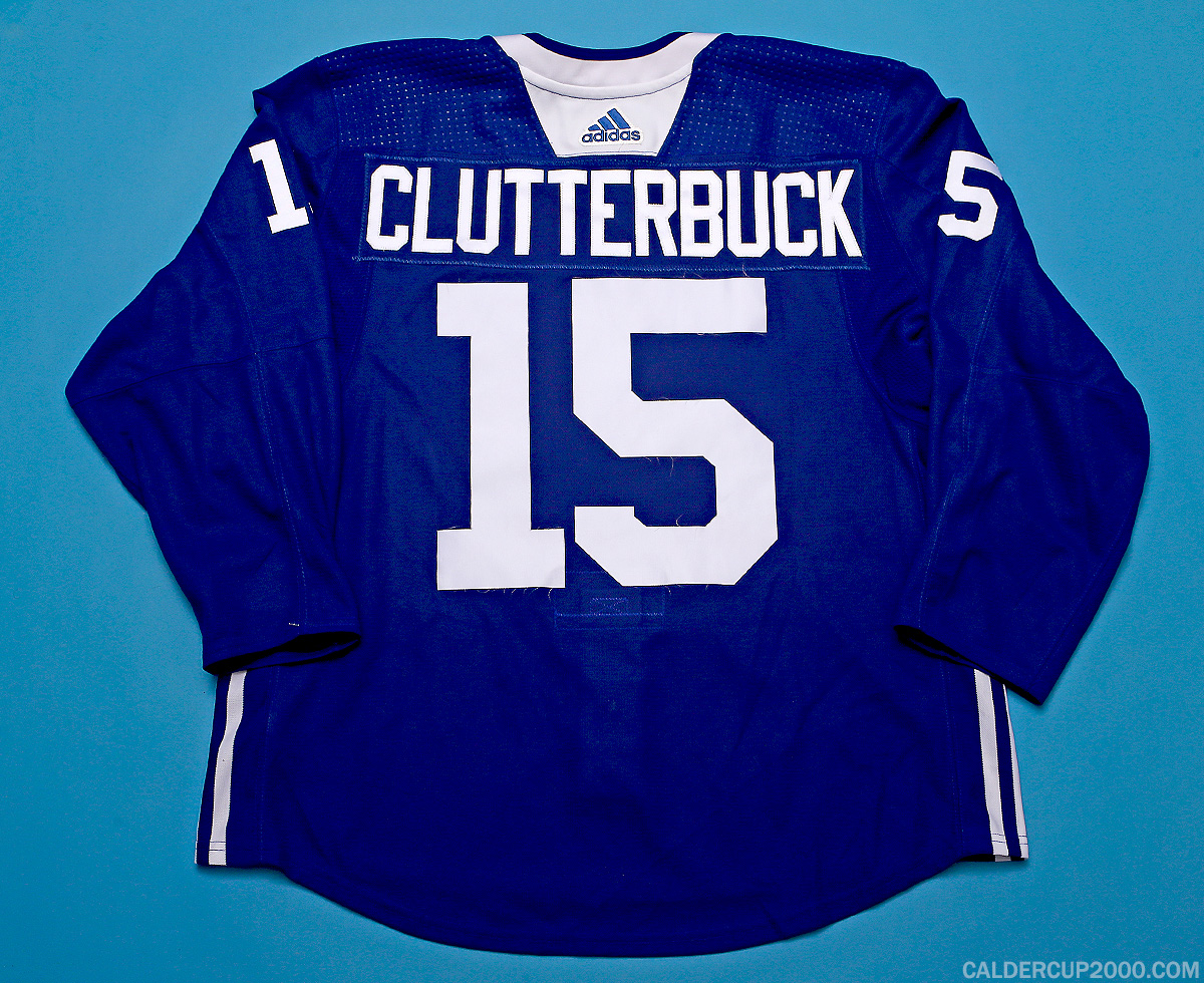 2019 game worn Cal Clutterbuck New York Islanders jersey