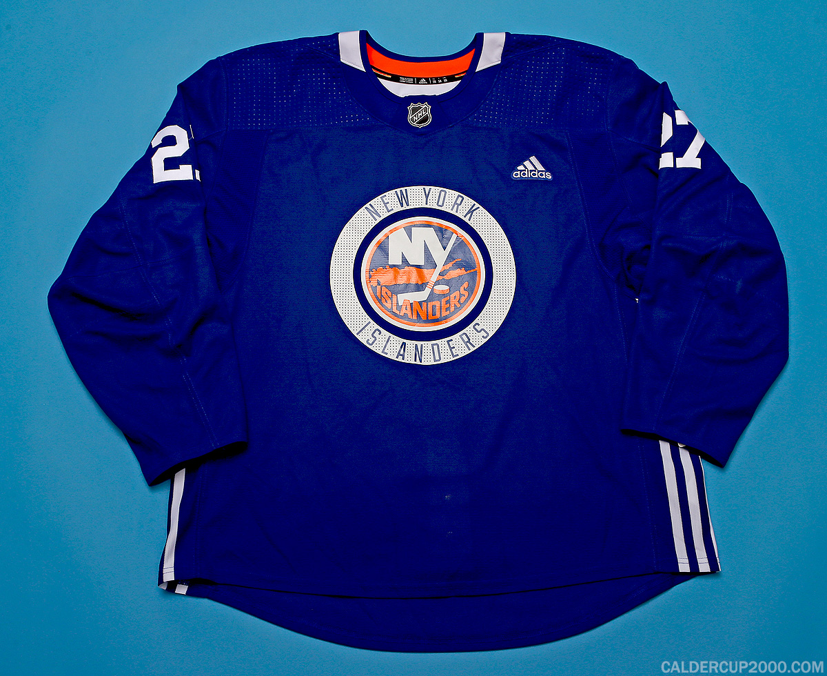 2019 game worn Anders Lee New York Islanders jersey