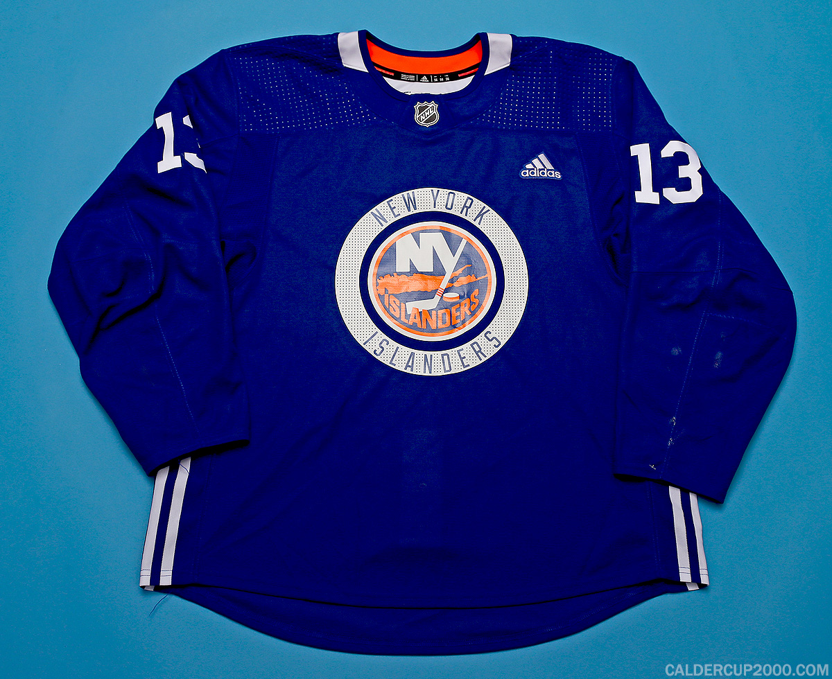 2019 game worn Mathew Barzal New York Islanders jersey