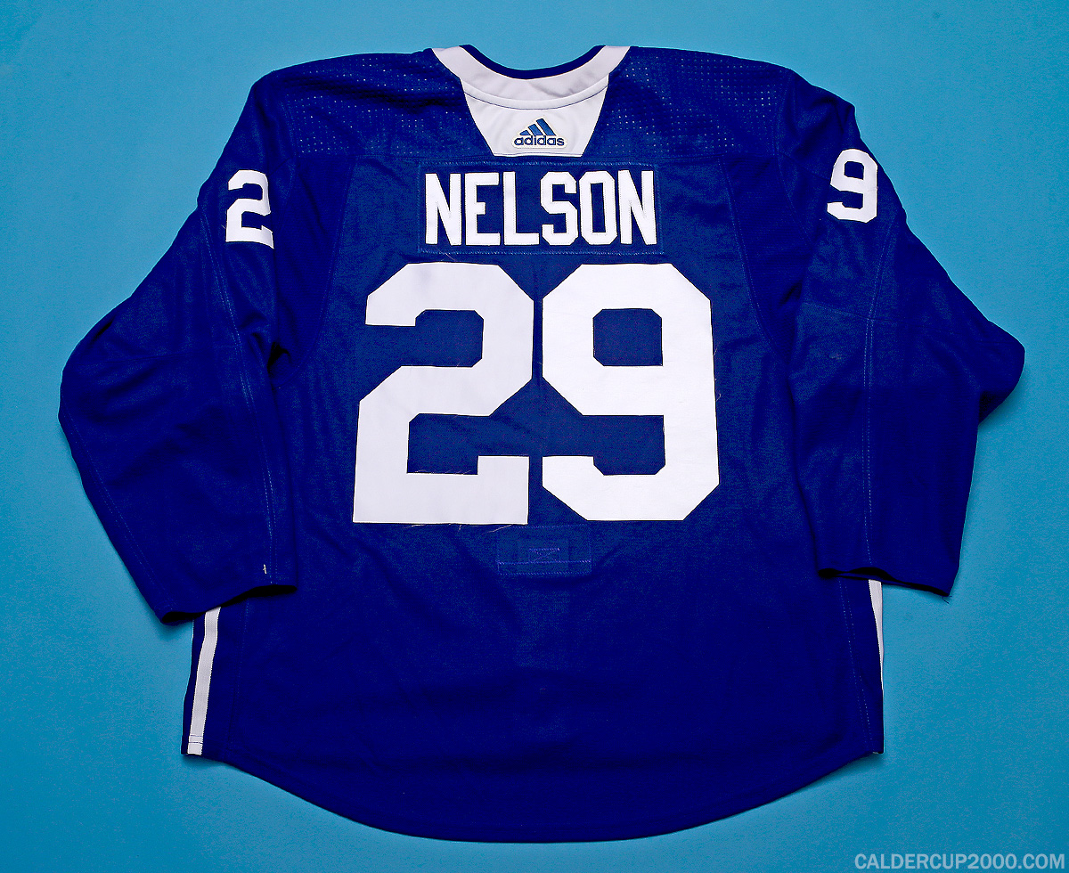 2019 game worn Brock Nelson New York Islanders jersey