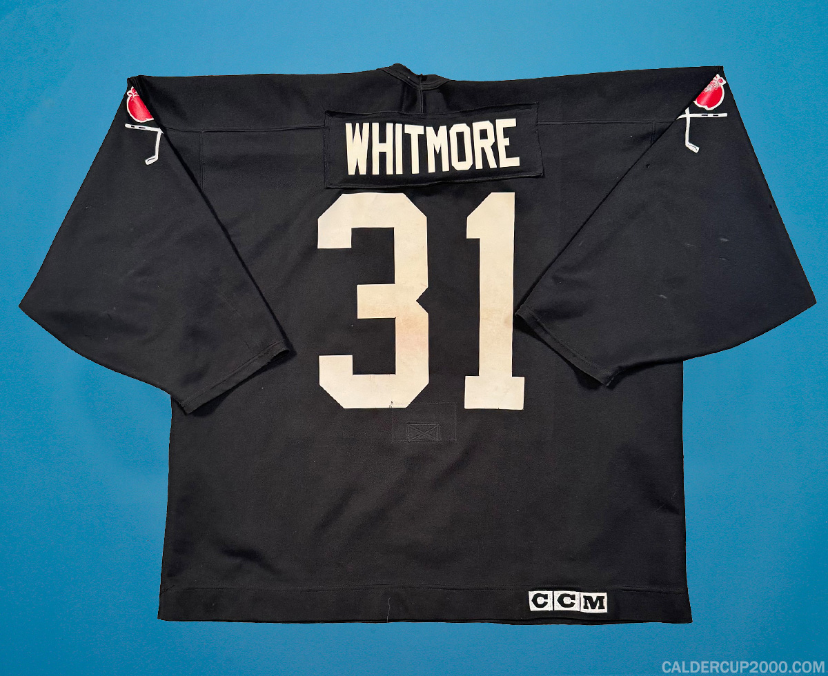 1998 game worn Kay Whitmore New York Rangers jersey
