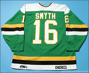 1992-1993 game worn Brad Smyth London Knights jersey