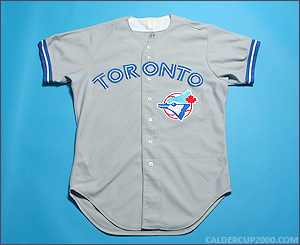 1989 game worn Goose Gozzo Toronto Blue Jays jersey